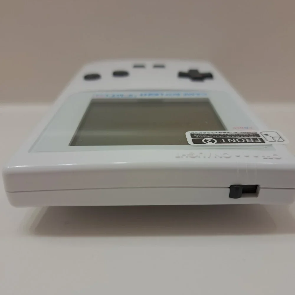 Rare Collectible Refurbished Gameboy Light White Original Screen Backlit
